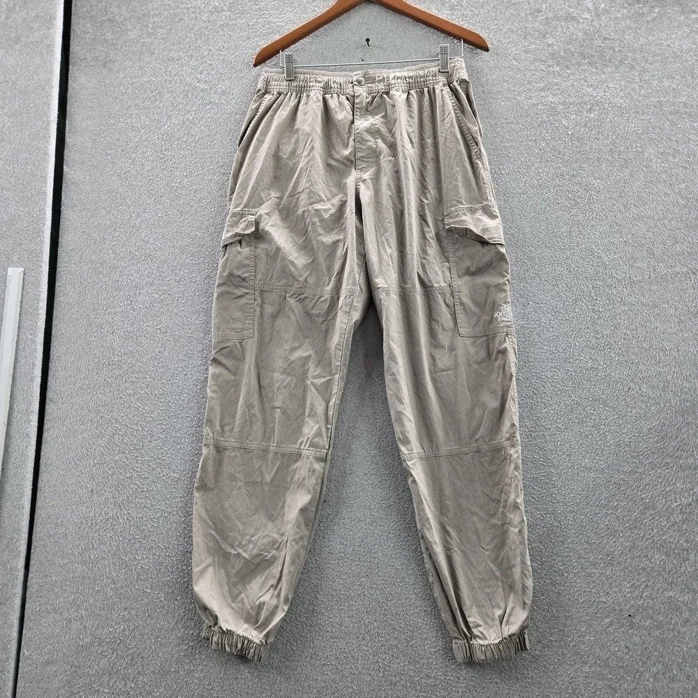 The North Face Men Pants M Gray Cargo Jogger Outdoor Hiking 30